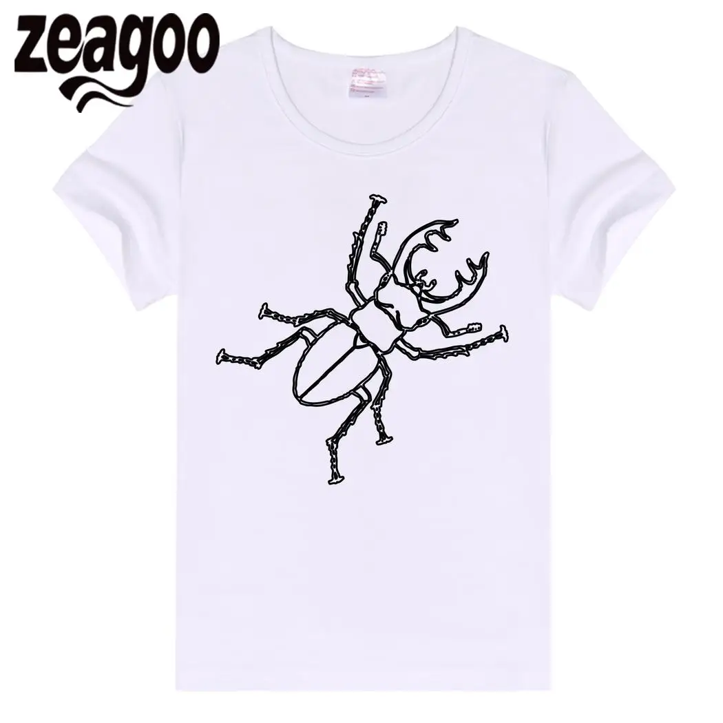 Zeagoo короткие Повседневное одноцветное Plain Crew Neck Slim Fit Мягкий Для женщин рукавами