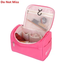 Не пропустите складной женский дорожный макияж Сумка водонепроницаемая косметичка для макияжа хранение туалетных принадлежностей Сумки-органайзеры для косметики