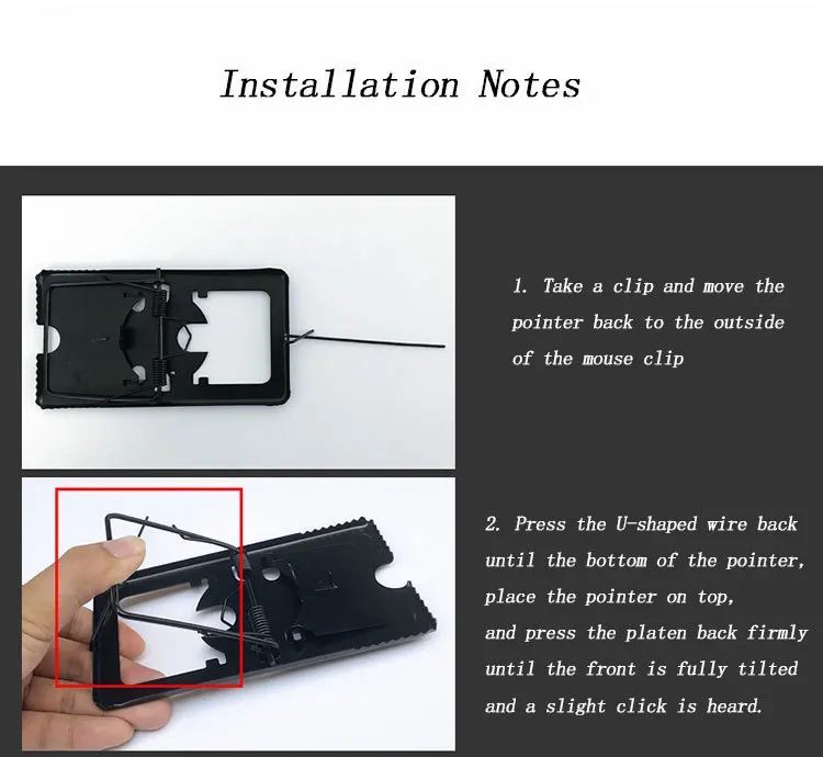 1 шт. многоразовая железная ловушка для мыши, мышь, вредитель, грызун, борьба с вредителями, садовая семейная ловушка, для использования на открытом воздухе, быстрая пружинная ловушка для устройства