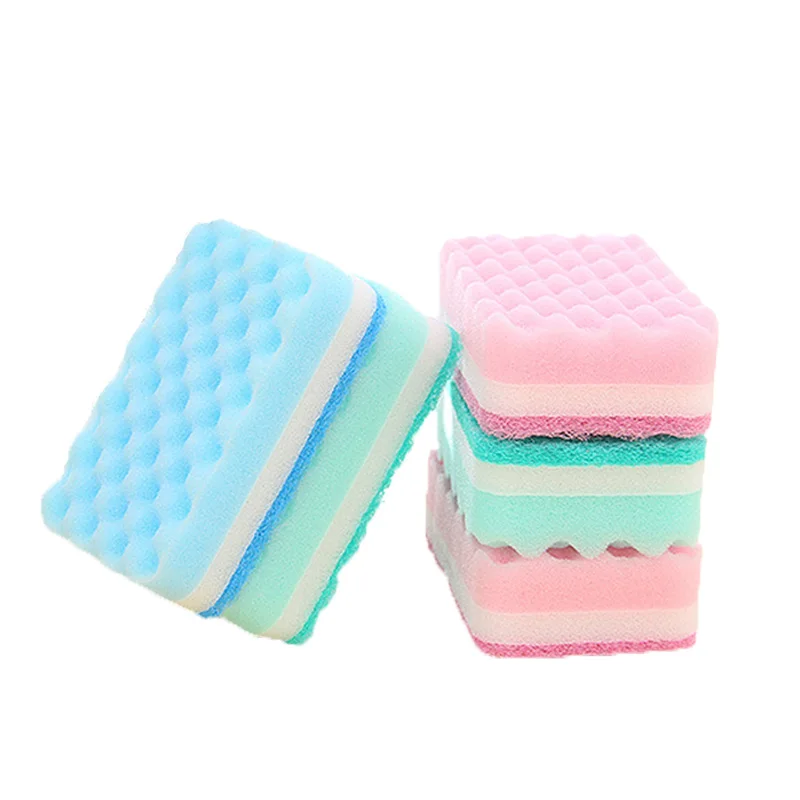 2PCS/Set  Magic Sponge Clean Brush kitchen Eraser Cotton Nano Sponges Bathroom Kitchen Accessories Dish Brush Cleaning Cleaner 
