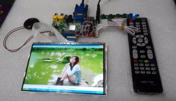 

HDMI+2AV+VGA+Rear View Driver Board+USB function +Advanced audio capabilities+HSD070PWW1 1280*800 IPS LCD Display