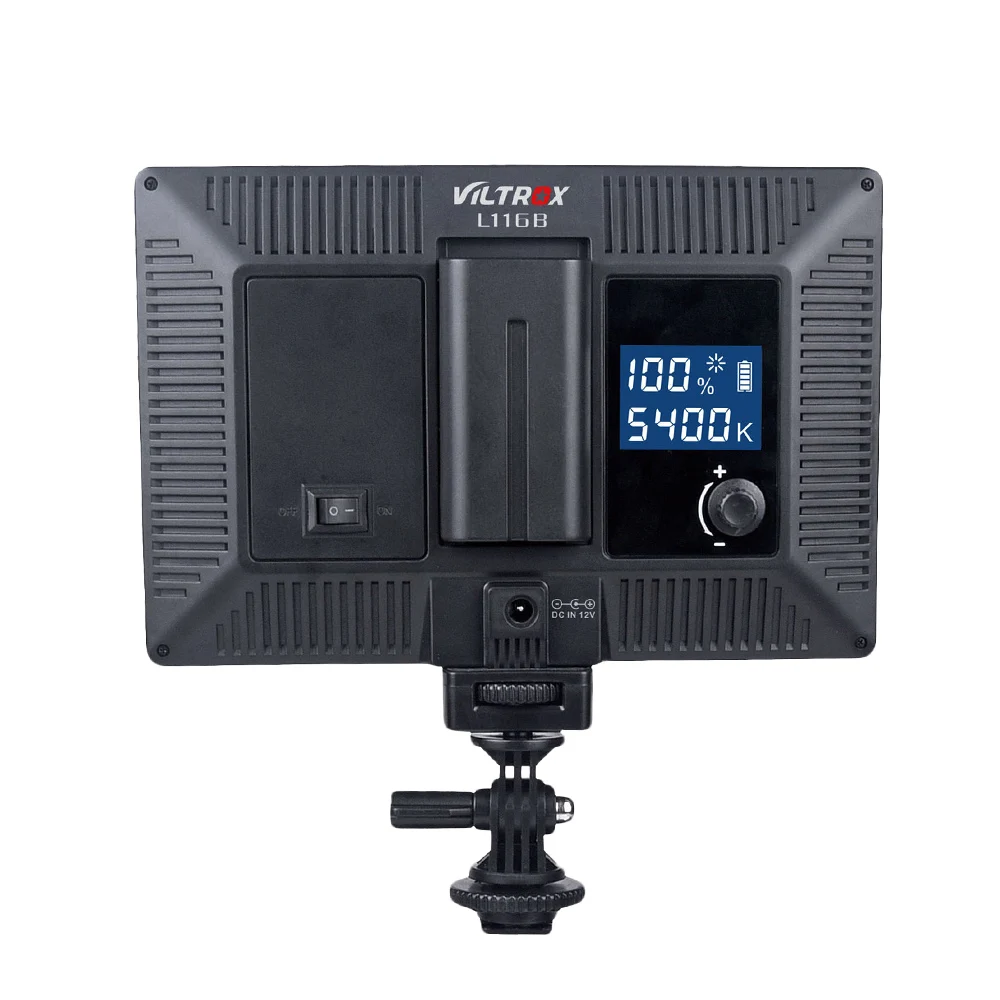  Viltrox L116B Camera Super Slim LCD Display Dimmable Studio LED Video Light Lamp Panel for Camera D - 32799111062
