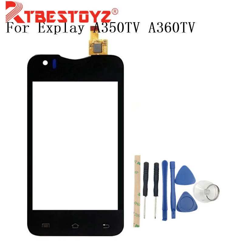 RTBESTOYZ 3.5'' For Explay A350TV A360TV Star TV A350 Touch Screen Digitizer Glass Sensor Replacement Panel Parts | Мобильные