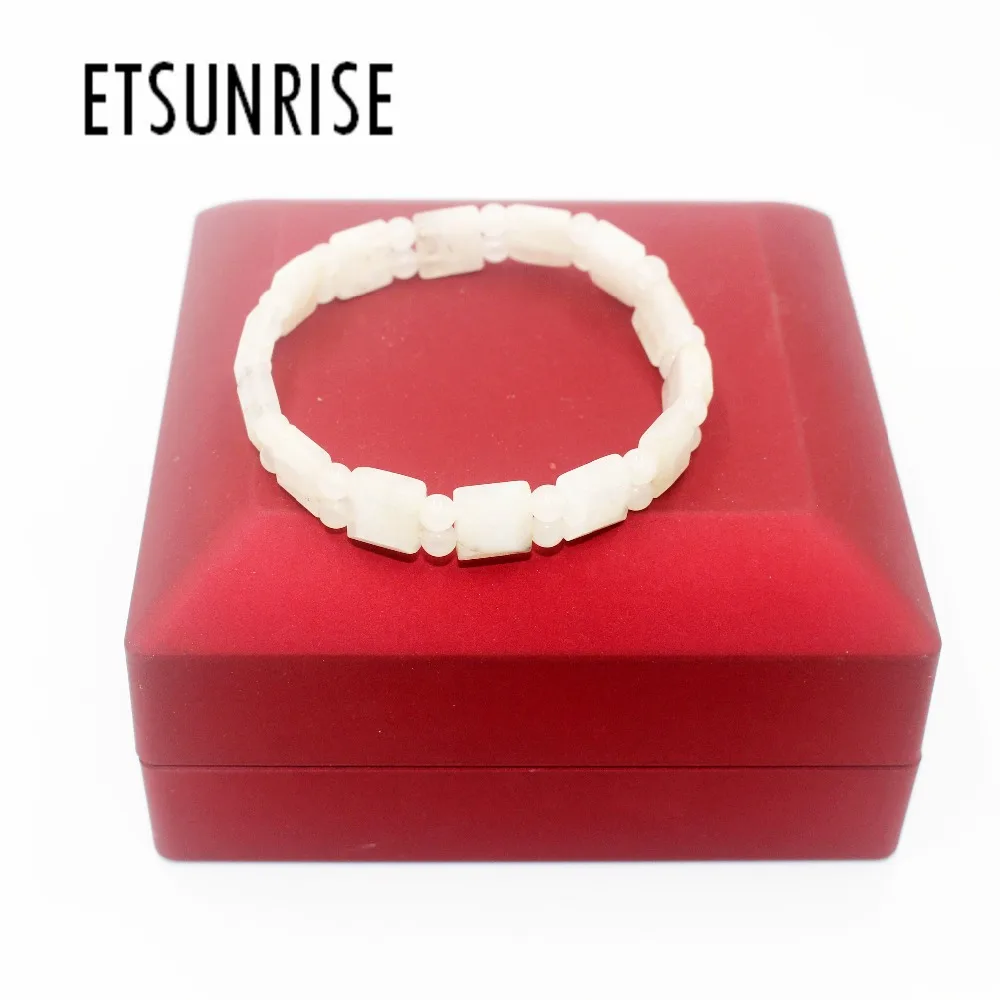 

ETSUNRISE B0010 handwork Natural stone tangent plane Labradorite beads customize fashion jewelry Bracelet