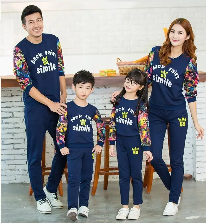 Korean Family Matching Outfits Family set style Parents