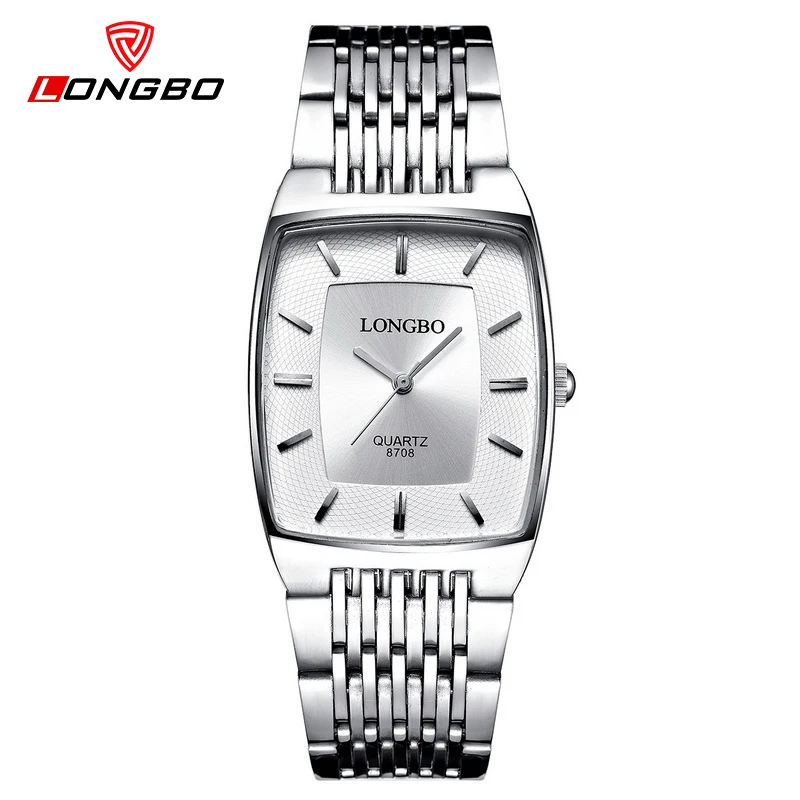LONGBO Reloj Mujer женские мужские дизайнерские часы роскошные деловые кварцевые