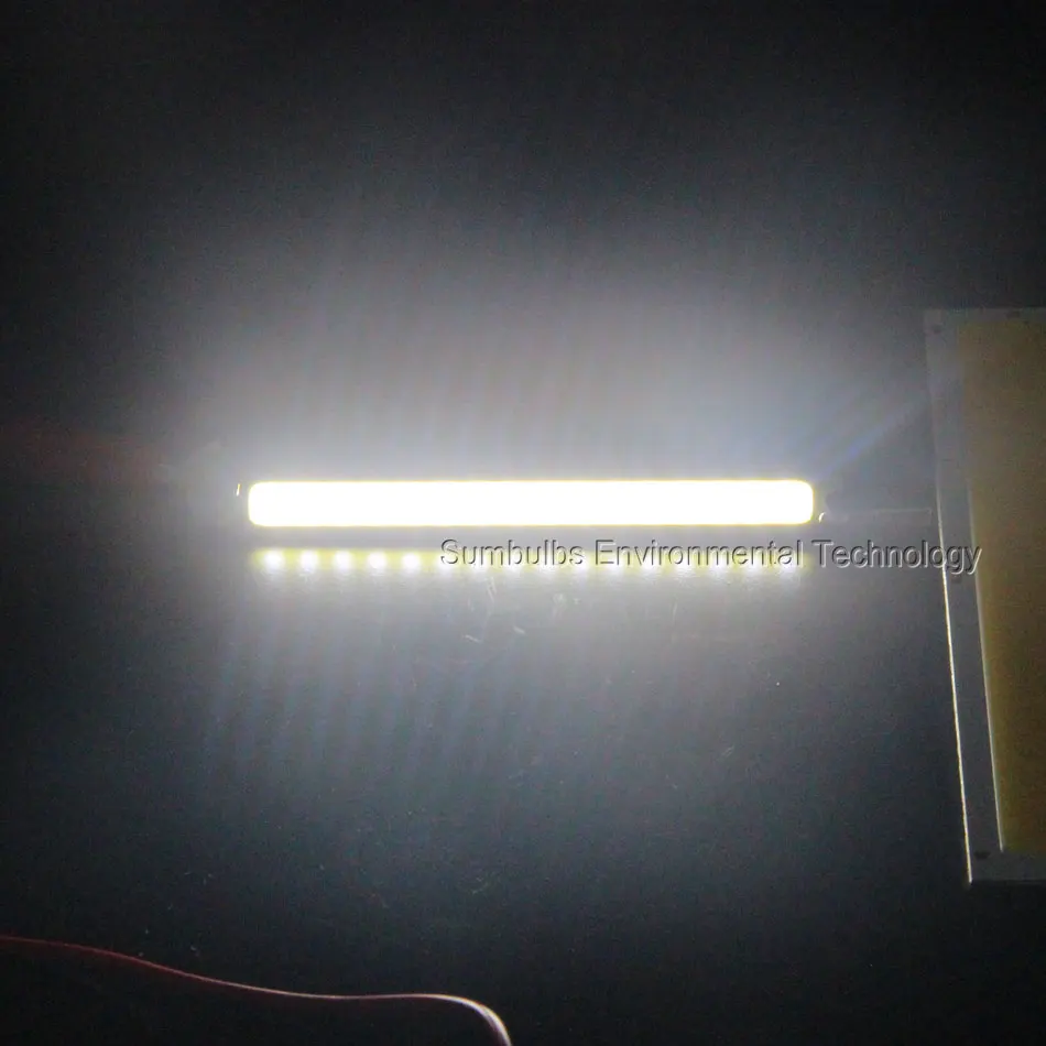 100x8mm cob strip led light source diy led lighting bar warm nature cold white (8)