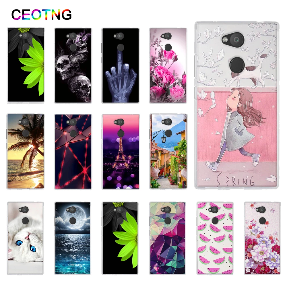 

Soft Silicone Cover for Sony Xperia L2 Case TPU Phone Case for Sony Xperia l2 Cover Back Shells for Sony Xperia L2 Fundas Coque
