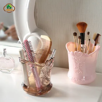 

MSJO Cosmetic Organizer Storage Boxes Bins Hair Makeup Brush Lipstick Holder for Bathroom Storage Box Cosmetic Organization