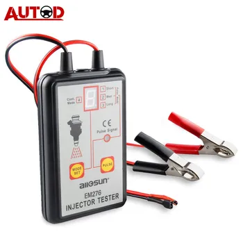 Тестер инжектора топлива OBD2 EM276, анализатор системы насоса с 4 импульсными режимами EM 276, датчик давления инжектора Тестер инжектора топлива OBD2 EM276, анализатор системы насоса с 4 импульсными режимами EM 276, датчик давления инжектора