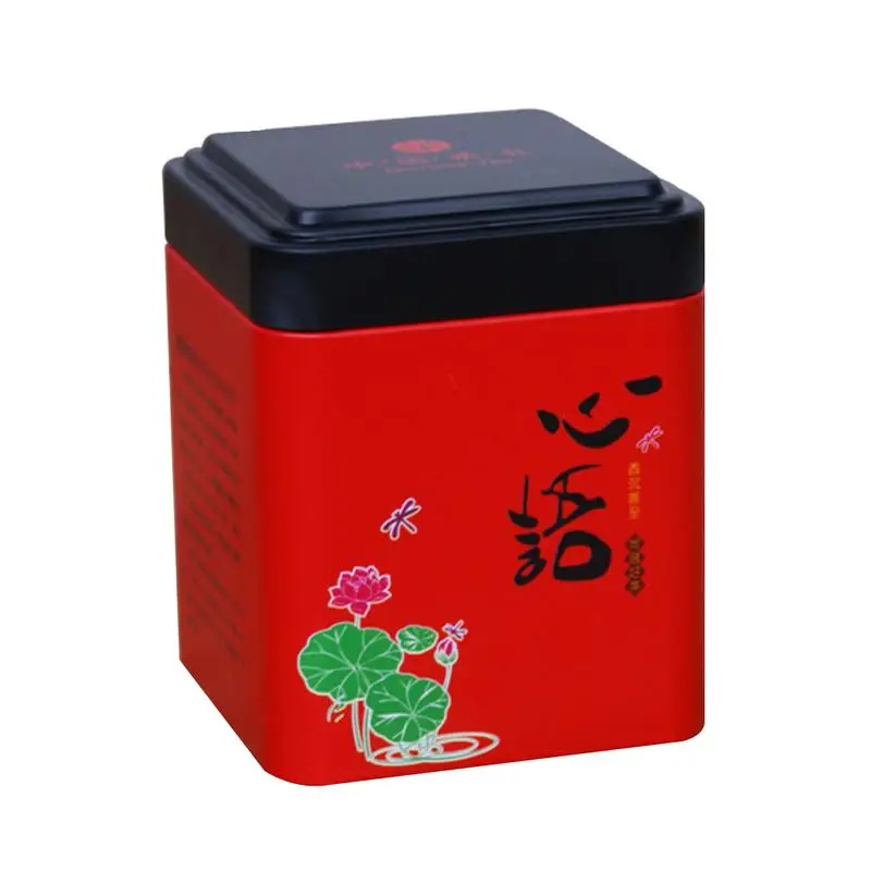 Мини жестяная коробка для хранения небольших Кофе Чай Caddy хранения банки в бутылках герметичный Чай листы железа упаковочная коробка Китайский Стиль контейнер банок - Цвет: F