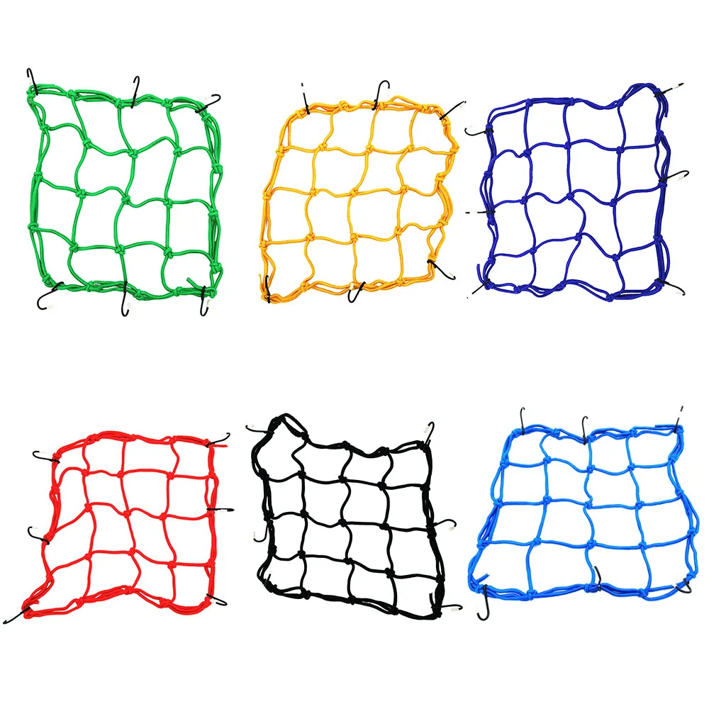 Bungee Cord Cargo Net font b Motorcycle b font font b Helmet b font Mesh Storage