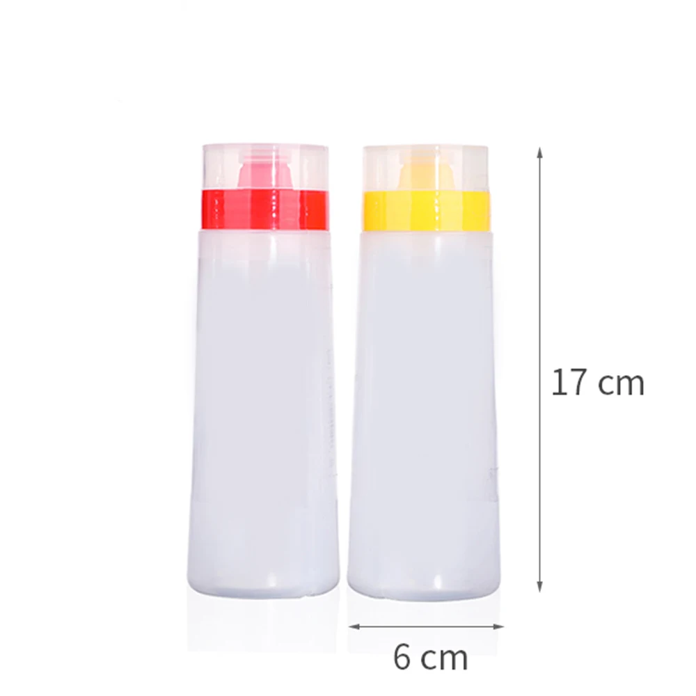 Бутылка для соуса с 4 отверстиями, безопасная смола для кетчупа джема, майонеза, оливковое масло, 300 мл