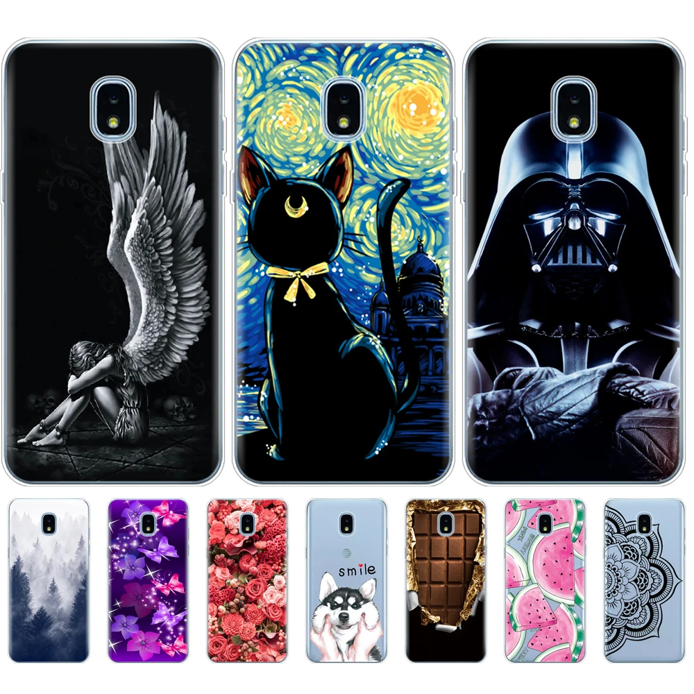 For Samsung Galaxy J3 2018 Case Silicone soft TPU phone Cover for SM-J337UZKAXAA SM-J337 USA Version case bumper |