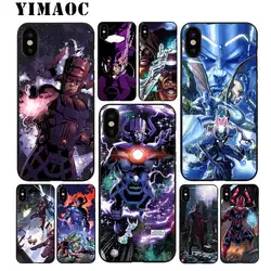 YIMAOC голод Галактус Мягкие TPU черный силиконовый чехол для iPhone X или 10 8 7 6 6 S плюс 5 5S SE Xr Xs Max