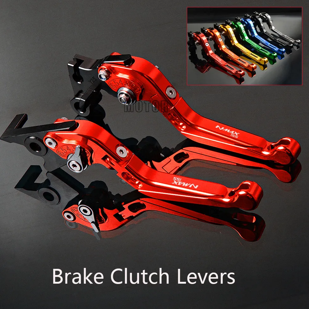 

Motorcycle CNC Brake Clutch Levers For Yamaha NMAX155 NMAX 155 2015 2016 2017 Adjustable Folding Extendent Brake Clutch Levers