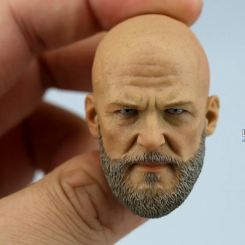 

Custom 1/6 Iron Man BOSS Bearded Mango Head Sculpt A-20 Fit 12'' Male Body Action Figure