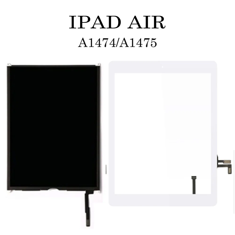Тестирование Экран для iPad air Gen A1474 A1475 9 7 &quotЖК-дисплей Дисплей внешний сенсорный