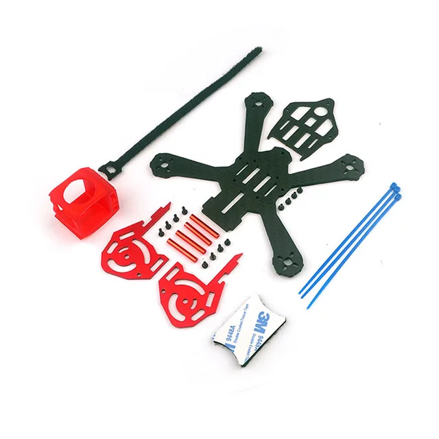 Happymodel Toad 125 3 дюймовый FPV мини гоночный Дрон полный карбоновый комплект рамы с
