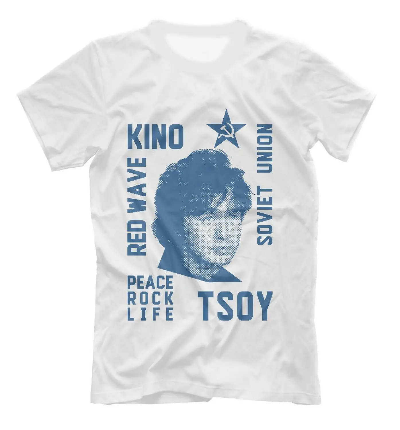 

Viktor Tsoi Kino New T-Shirt Music Russia Rock 2019 Men's New Fashion Brand Clothing Male Cross Fit Tops Men T Shirt Clothes