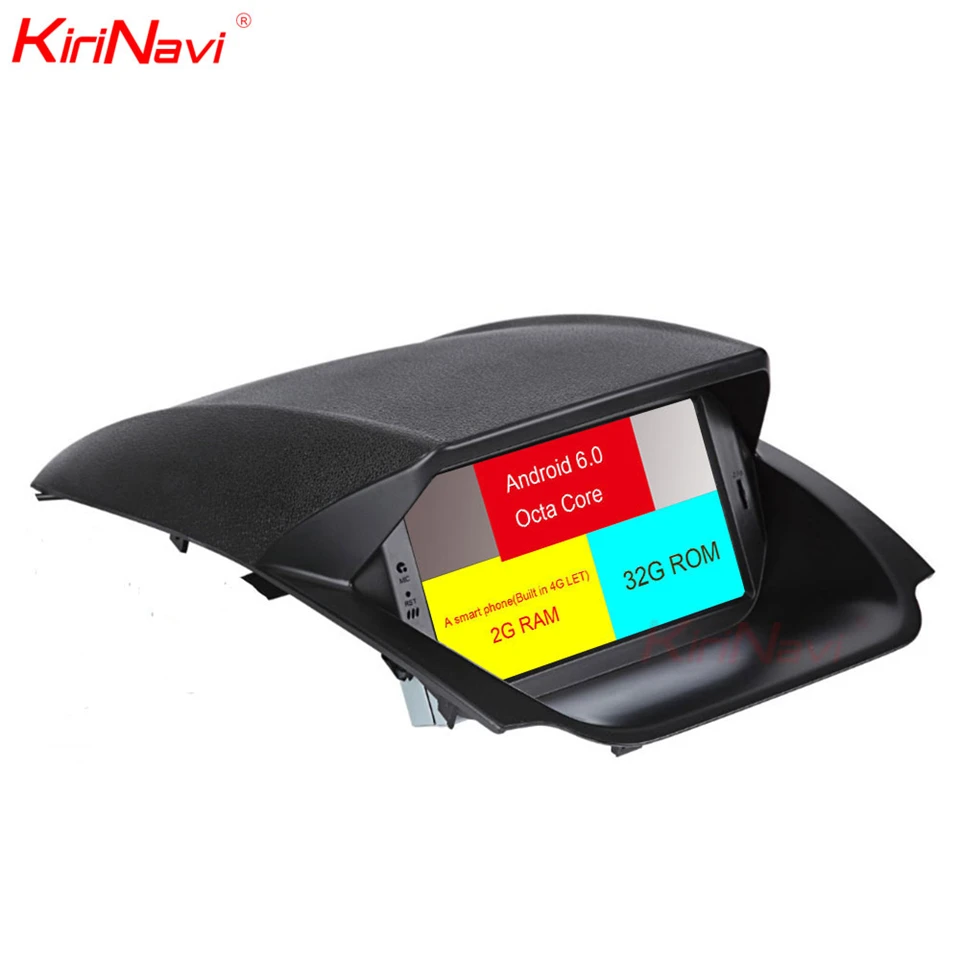 

KiriNavi Octa core 4G LET android 7 car stereo system for ford ecosport player 2013 - 2017 support 4K Video 4G
