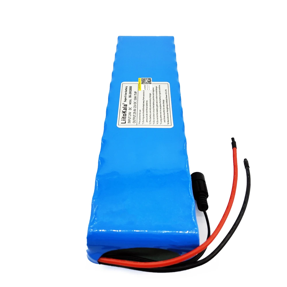 Liitokala DC 24V 10ah 7S4P батареи 15A BMS 250W 29,4 V 10000 mAh батарея для моторного стула набор электрическая мощность+ 29,4 V 2A зарядное устройство