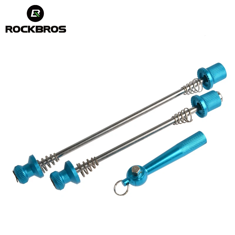 ROCKBROS الدراجات الدراجة مكافحة سرقة أسياخ خفيفة الدراجة MTB عجلات قفل الأمن سريعة الإصدار أسياخ الدراجة دراجة أجزاء ROCKBROS الدراجات الدراجة مكافحة سرقة أسياخ خفيفة الدراجة MTB عجلات قفل الأمن سريعة الإصدار أسياخ الدراجة دراجة أجزاء
