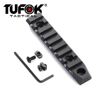 TuFok Keymod Picatinny рельсовый профиль-Keymod подставка для ружья крепление, 9 слотов Weaver Rail с поворотное крепление для охотничьих аксессуаров
