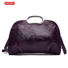 Национальный Стиль Классические женские сумки из натуральной кожи женские Ретро Модные женские сумки через плечо