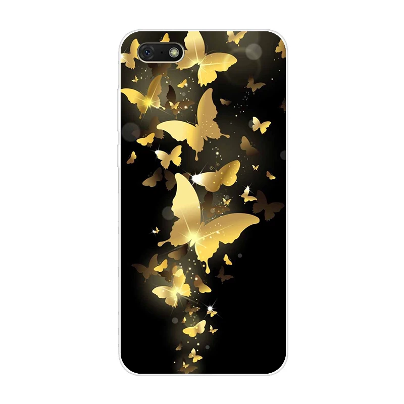 Силиконовый чехол для Huawei Honor 7A 5 45 дюйма мягкий телефона 7 A искусственная русская