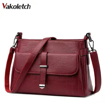 

New 2020 Women Messenger Bags bolso mujer Luxury Shoulder Bag Women Leather PU Bags Designer Fashion Ladies Crossbody Bag KL291