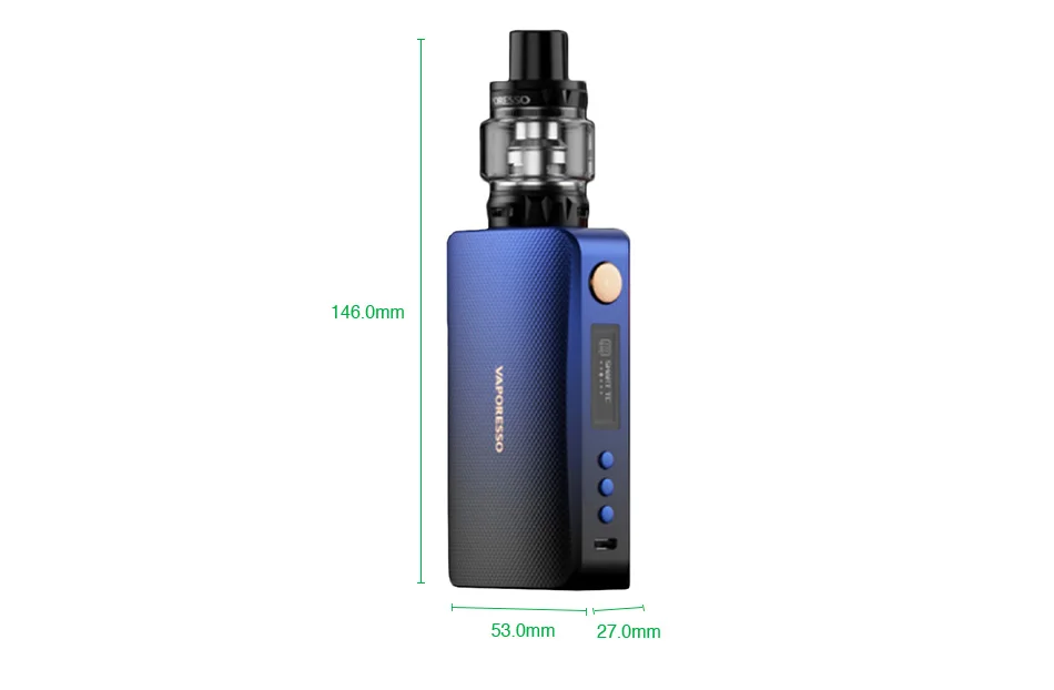 Vaporesso GEN Kit 220 Вт GEN Box Mod и 8 мл SKRR S Tank Fit QF Coil VS Armour Pro Kit электронная сигарета испаритель