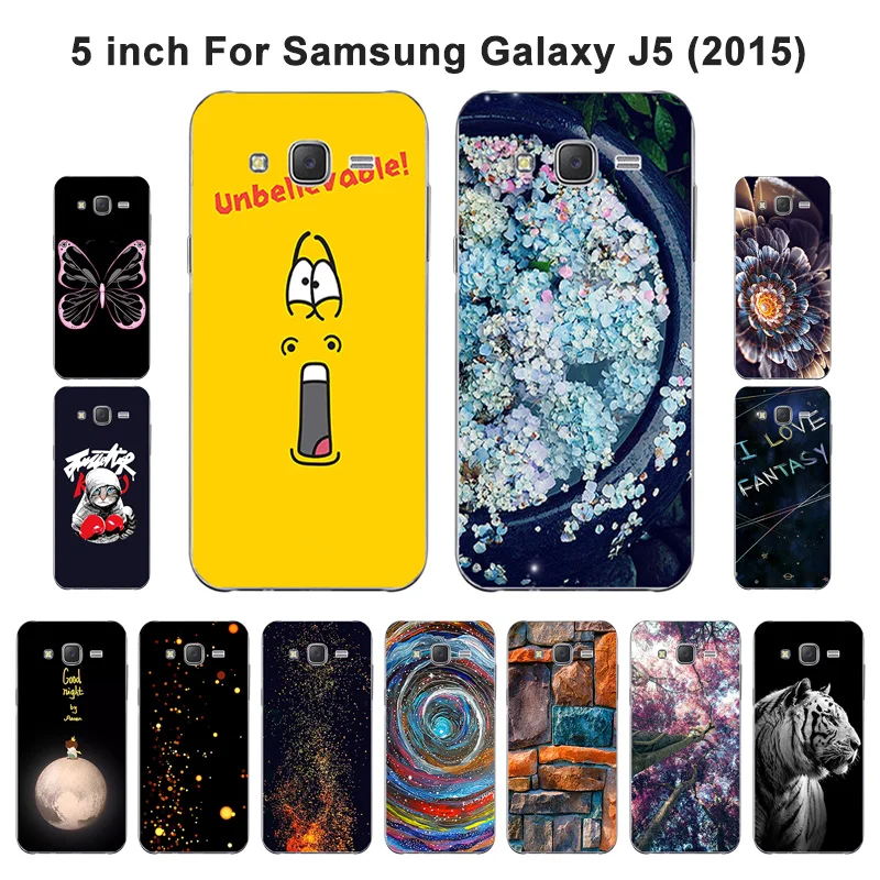 Для Samsung Galaxy J5 2015 чехол для телефона 5 0 ''мягкий силиконовый Модный J5008 SM-J500F J500