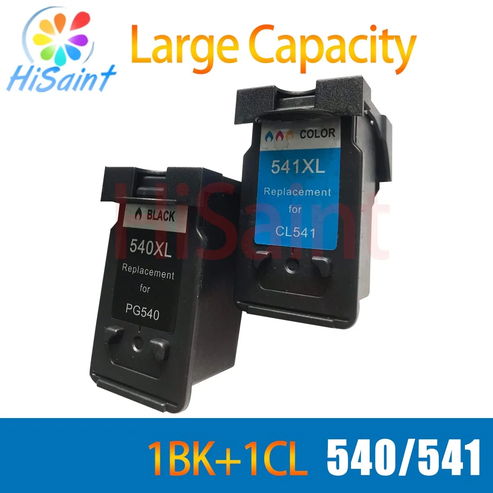 Чернильные картриджи hisaint для Canon 540 541 PG CL принтера MG2150 MG2250 MG3150 MG3250 MG3550 популярный