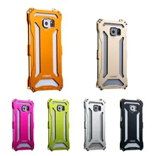 Для Samsung S6 Прочный Металлический Винт Противоударный Transformer Frame Case и задняя Крышка Алюминий Case для Samsung Galaxy S6 G920 G920f