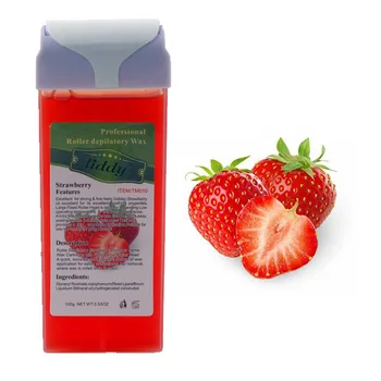 

2017 A# Strawberry Roll On Hot Depilatory Wax Cartridge Heater Waxing Hair Removal