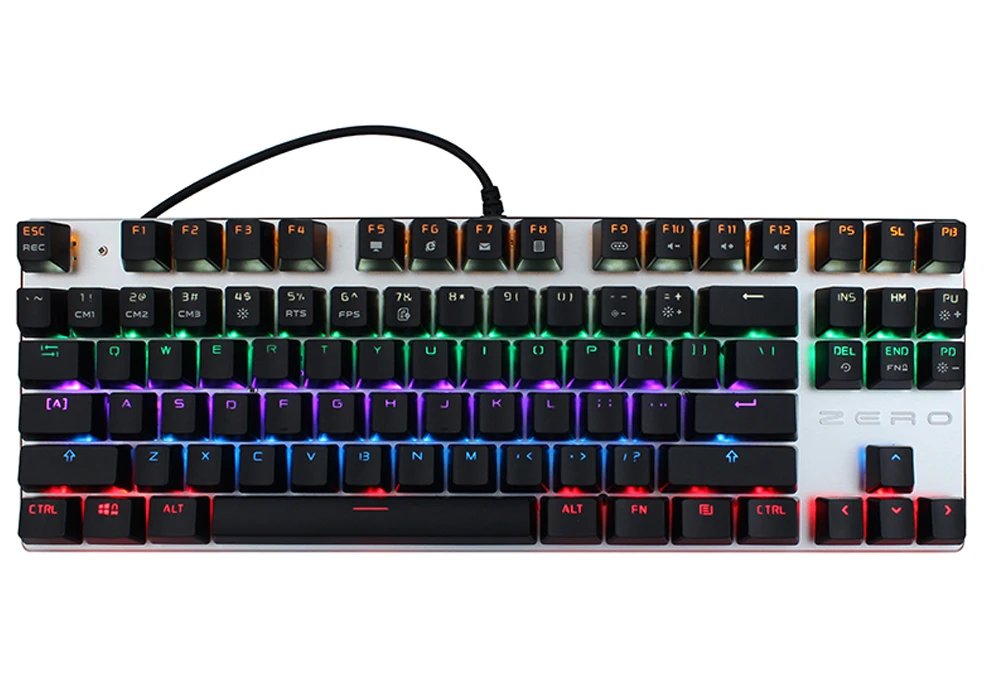 Metoo gaming keyboard России механическая клавиатура 104 ключей usb Проводная клавиатура синий/красный/черный переключатель клавиатура