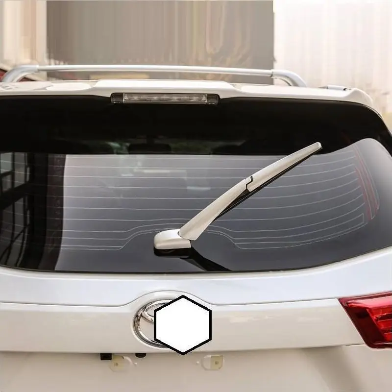 

Trunk Window Rear Wiper Exterior Durable Automovil Chromium Decoration Modification Accessory 15 16 17 18 FOR Toyota Highlander