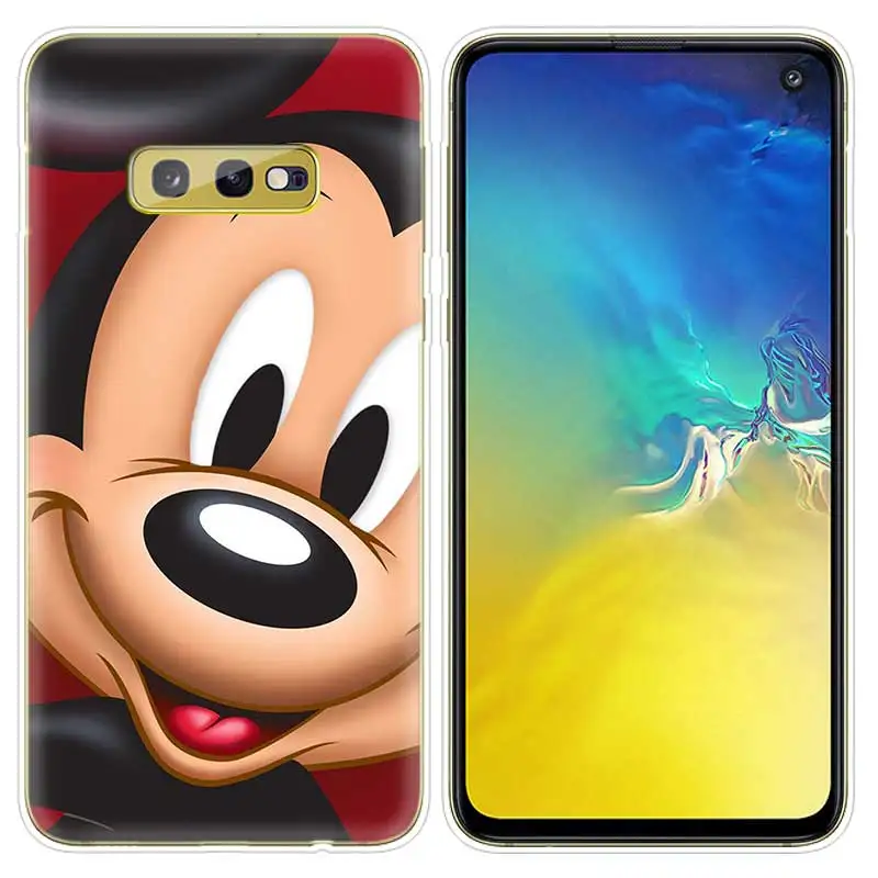 Силиконовый чехол для samsung Galaxy S10 S10e S8 S9 J4 J6 A6 A8 плюс 5G M30 M20 M10 A50 A30 A10 крышка Минни Мышь - Цвет: SK-002