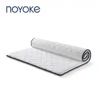NOYOKE 天然ラテックスソフトベッドマットレストッパー寝室の家具マッサージベッドマットレス