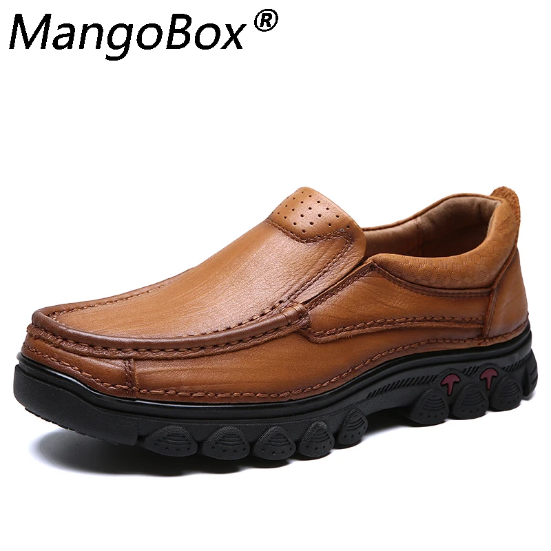 Brown Marrom Couro Homem Trabalho brown Sapatas Black 100 Confortáveis De dark Homens Masculinos Sapatos Para Genuíno Caminhada Preto Patente Flats Business Casual wZIqPg1g
