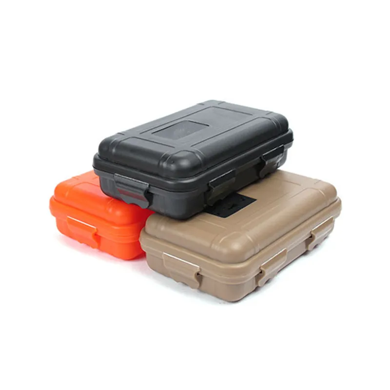 

Outdoor Airtight Survival Storage Case Shockproof Waterproof Camping Travel Container Carry Storage Box EDC Containers