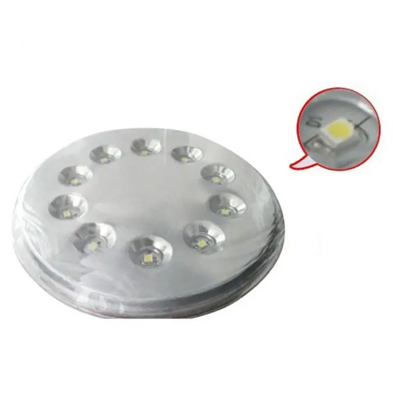 Chiclits LED Solar Light Portable Round-shaped Waterproof Emergency Tent Light Inflatable Three-mode For Camping Folding Lights (11)