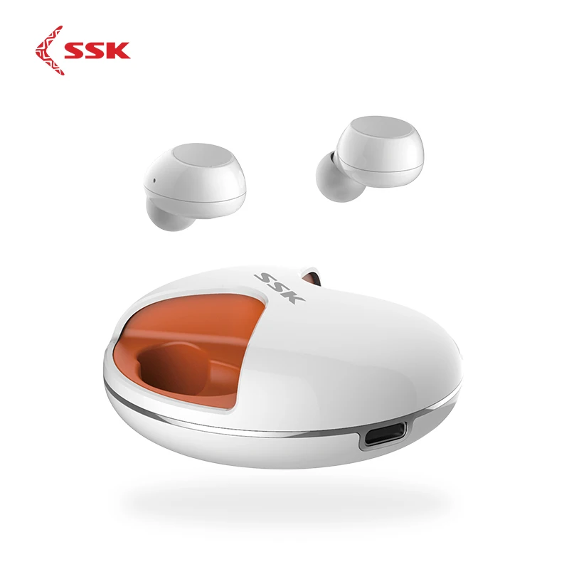

SSK BT03 TWS Bluetooth 5.0 Earphone Sport Wireless Earphone Headset Waterproof Earbuds with Mic for Music Movie Games