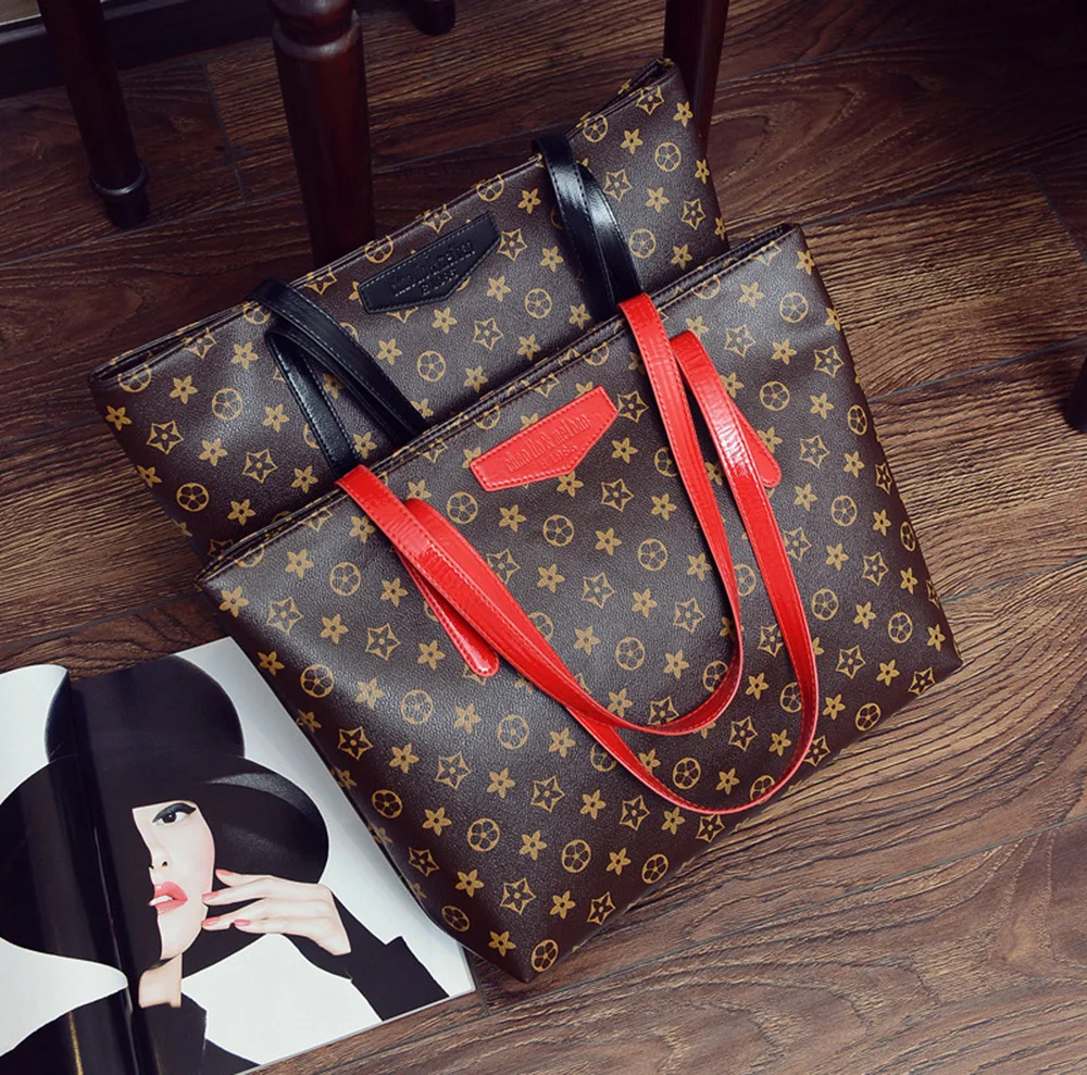 

2017 New Ladies Oblique Cross Package Famous Brand European Style Boston Large Bag Handbag Large Capacity Shopping Shoulder Bag