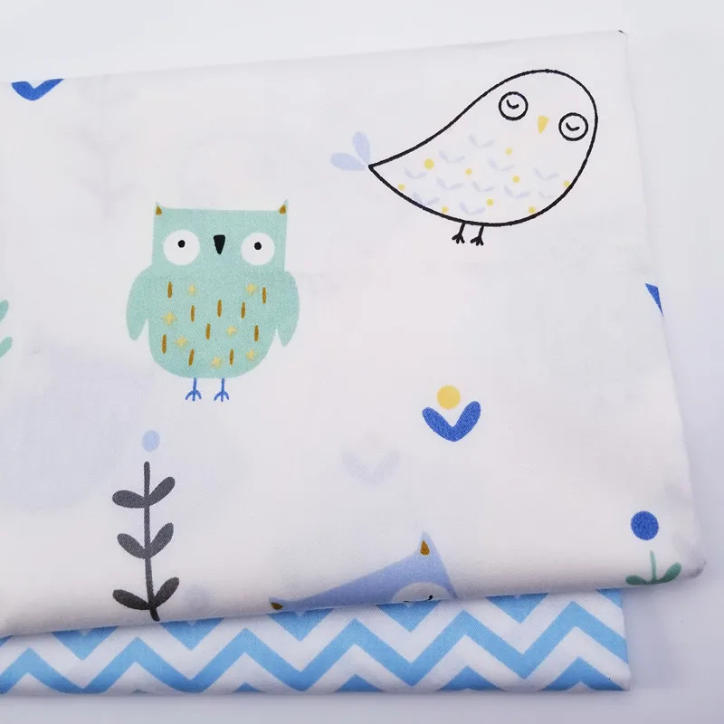 Детская твиловая, хлопковая ткань, Лоскутная Ткань, DIY швейная стеганая одежда для детей и детей