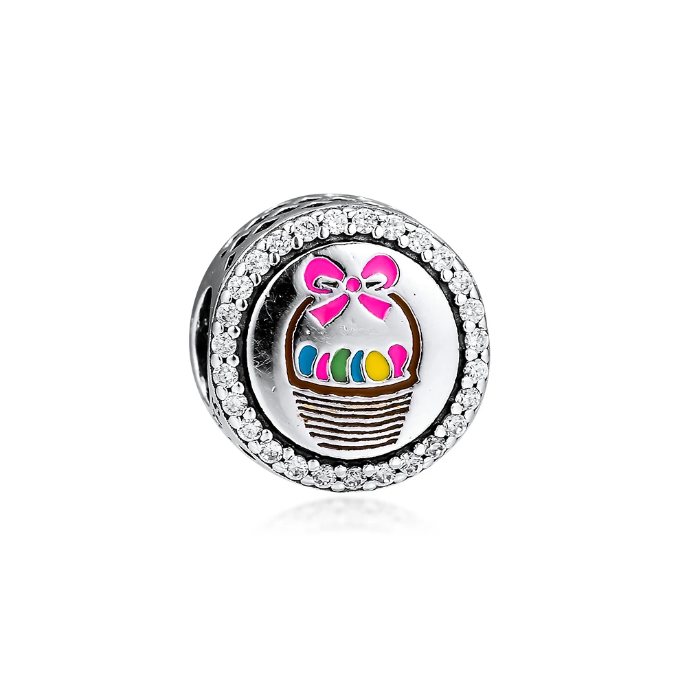 

Серебро 925 пробы, подвеска «корзинка» для браслетов