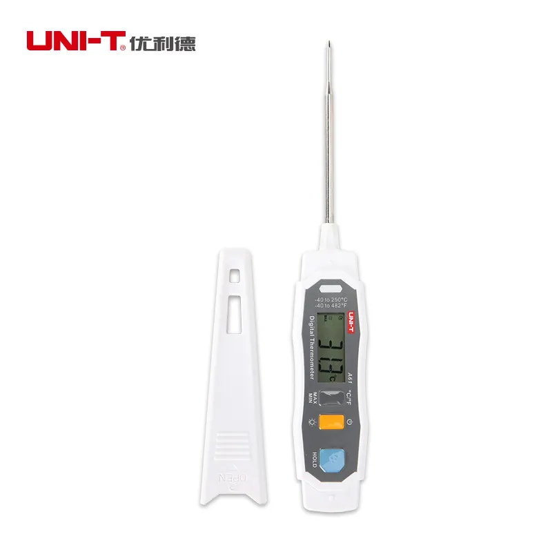 UNI-T A61 зонд Тип термометр(IP65); температура молока/Кухня Еда/Температура масла/погружение/проникновения измеритель температуры