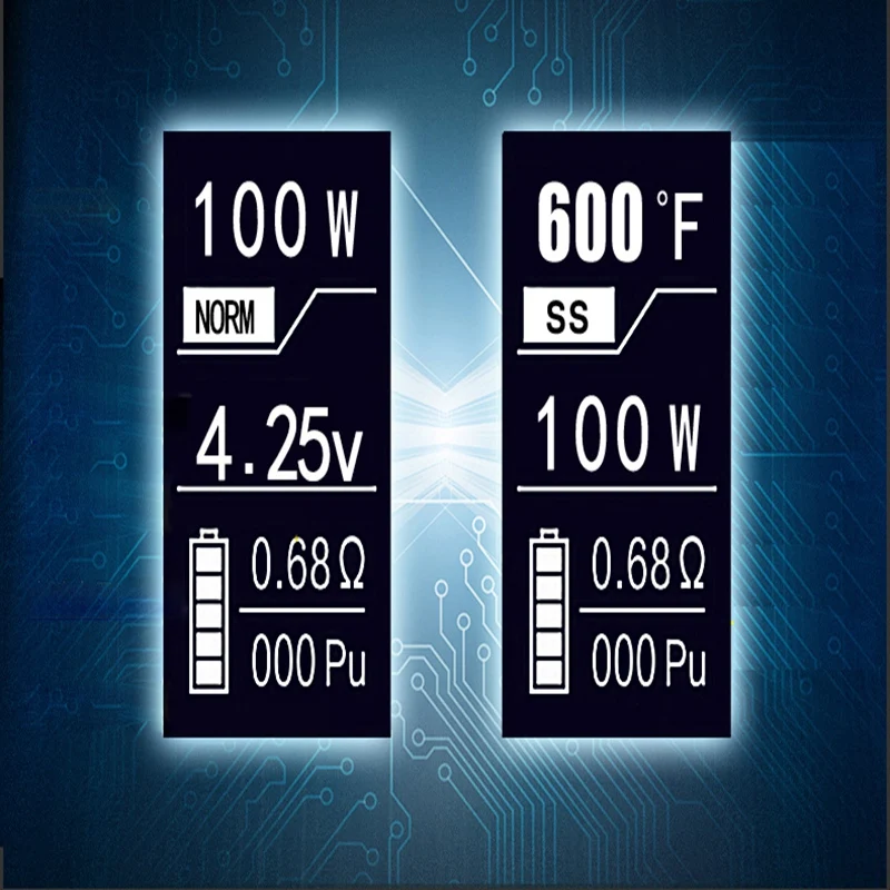 Вейп X9 Kit 100 Вт 6 мл Rdta бак 2600 мАч электронная сигарета стартовый комплект с экраном