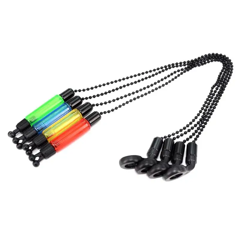 

Fishing Bite Alarm Hanger Swinger LED Illuminated Indicator Bite Alarm 4 Colors Durable Fish Tools Accessories
